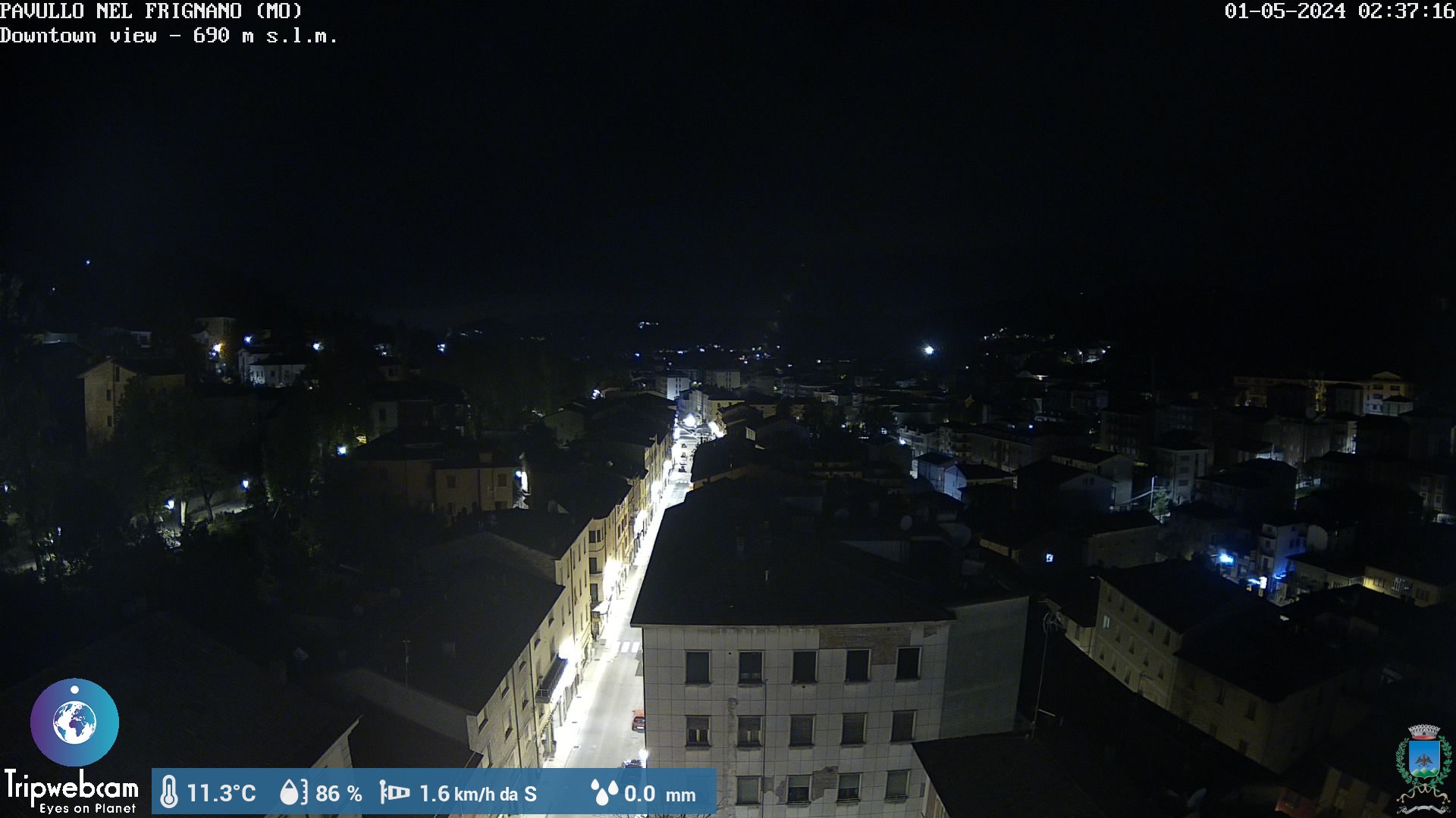 Webcam Pavullo nel Frignano (MO) - 690 m. slm